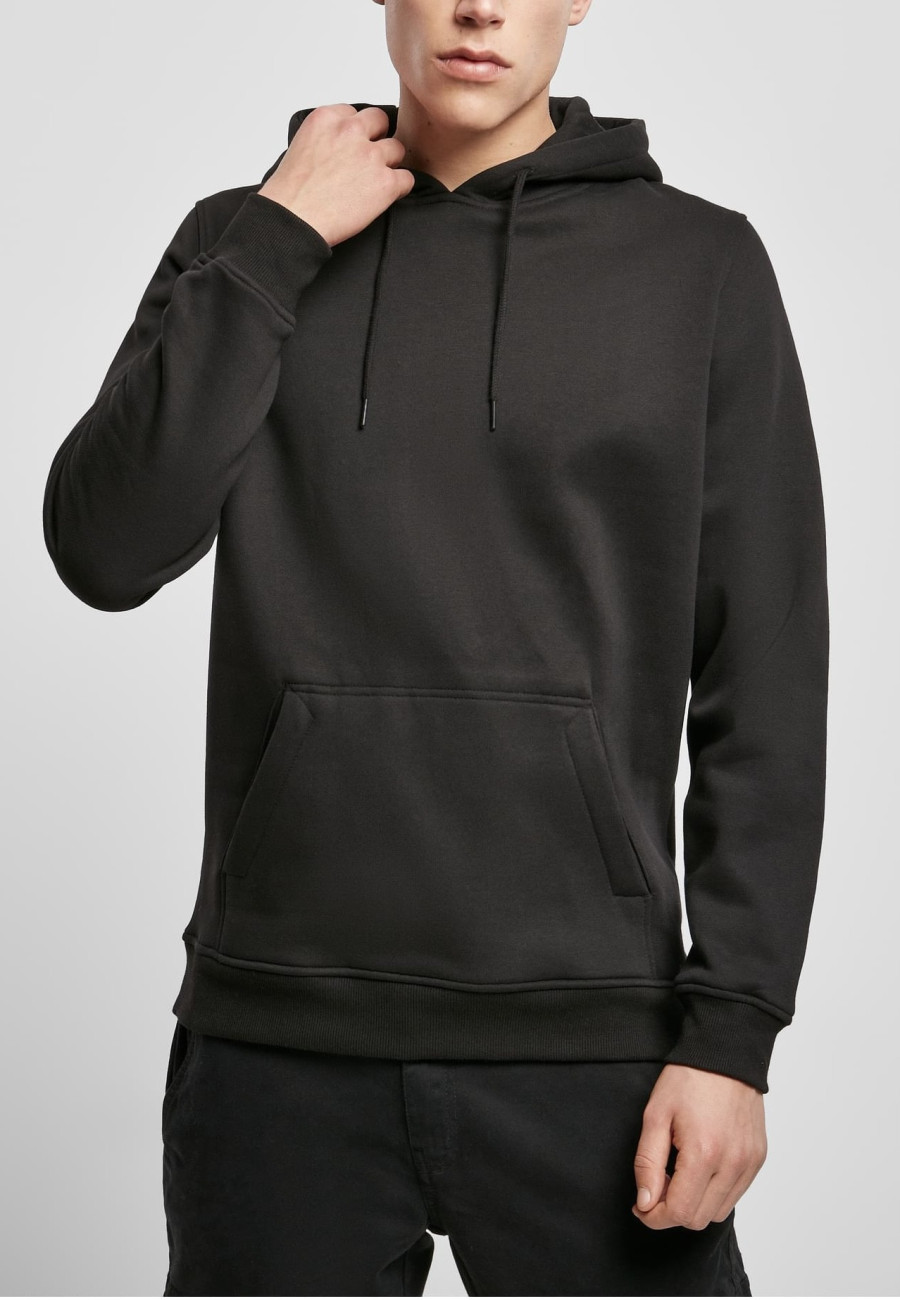 BASICO Hoodie – Pánska mikina s kapucňou bez potlače | 300 GSM