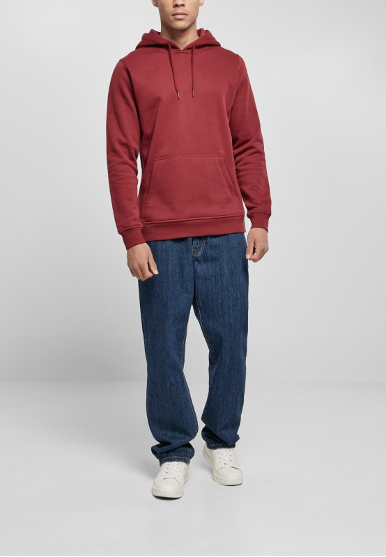 BASICO Hoodie – Pánska mikina s kapucňou bez potlače | 300 GSM