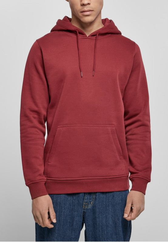 BASICO Hoodie – Pánska mikina s kapucňou bez potlače | 300 GSM