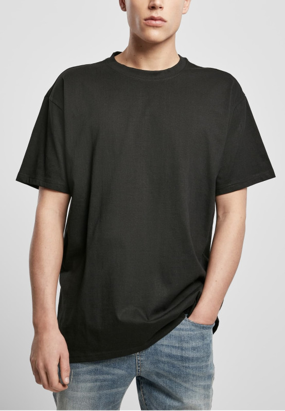 BASICO Oversized Fit Tee 3-Pack | 3 heavyweight tričká 240 g/m², Black / White / Heather Grey