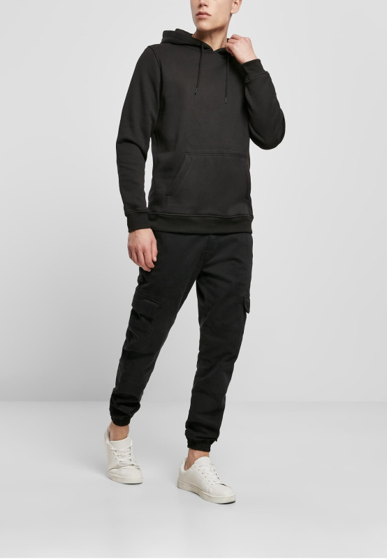BASICO Hoodie Core 2-Pack | 2 minimalistické mikiny s kapucňou, Black / Light Asphalt