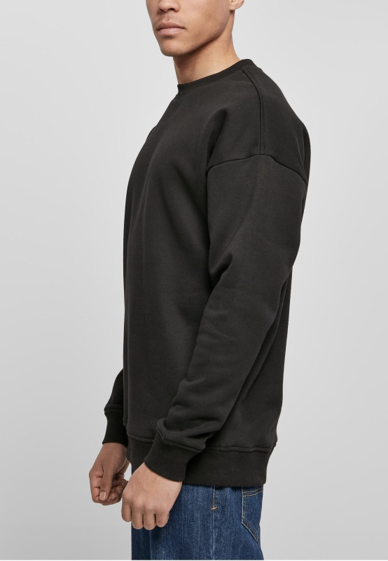 BASICO Crewneck 2-Pack | 2 minimalistické mikiny bez kapucne, Black / Light Asphalt