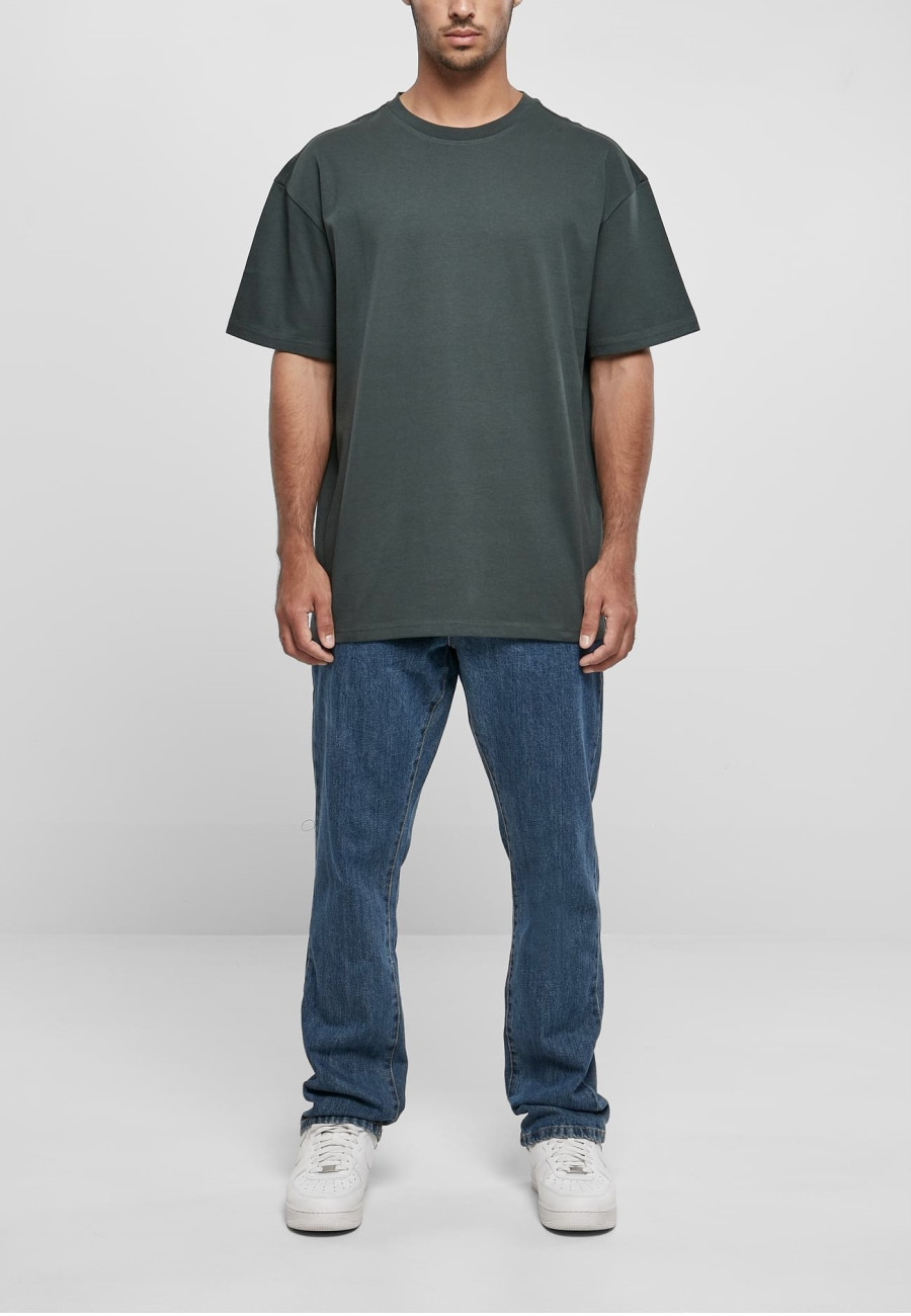 BASICO Oversized Fit Tee 3-Pack | 3 heavyweight tričká 240 g/m², Forest Green / Olive / Sand