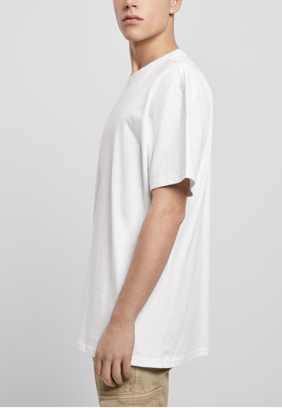 BASICO Oversized Fit Tee 3-Pack | 3 heavyweight tričká 240 g/m², White / Sand / Light Asphalt