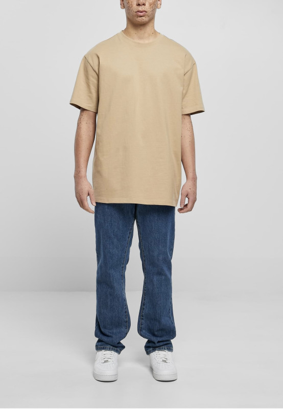 BASICO Oversized Fit Tee 3-Pack | 3 heavyweight tričká 240 g/m², Sand / Beige / Olive