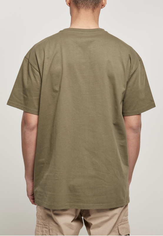 BASICO Oversized Fit Tee 3-Pack | 3 heavyweight tričká 240 g/m², Sand / Beige / Olive