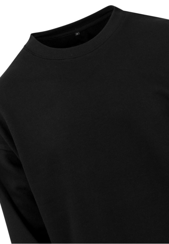 BASICO Crewneck 2-Pack | 2 minimalistické mikiny bez kapucne, Black / Light Asphalt