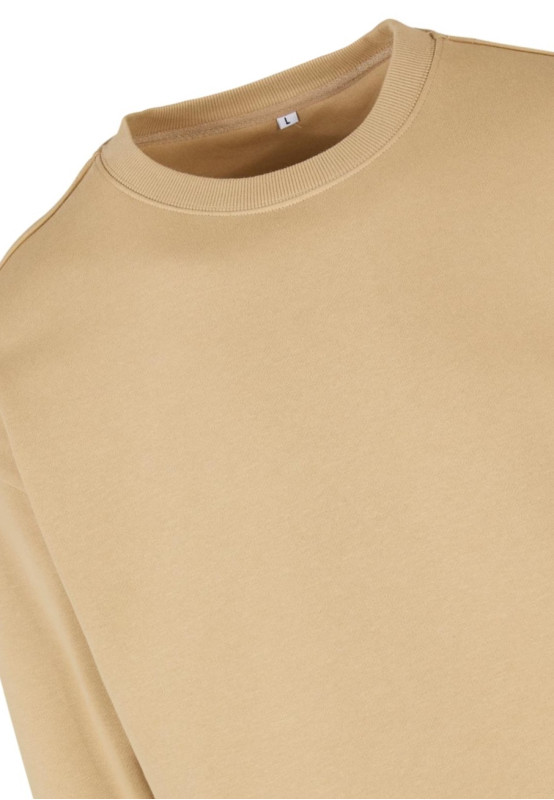 BASICO Crewneck 2-Pack | 2 minimalistické mikiny bez kapucne, Light Asphalt / Beige