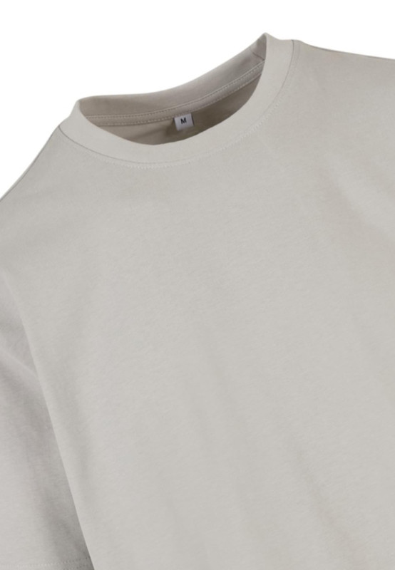 BASICO Oversized Fit Tee 3-Pack | 3 heavyweight tričká 240 g/m², Heather Grey / Dark Heather Grey / Light Asphalt
