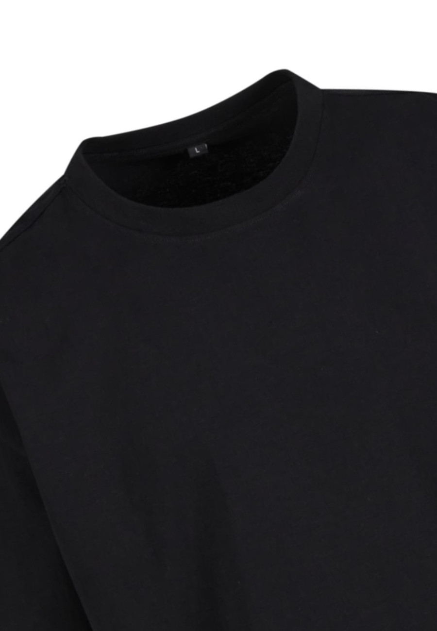 BASICO Oversized Fit Tee 3-Pack | 3 heavyweight tričká 240 g/m², Black / Dark Heather Grey / Light Asphalt
