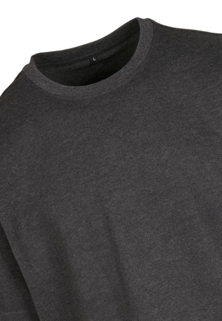 BASICO Oversized Fit Tee 3-Pack | 3 heavyweight tričká 240 g/m², Black / Dark Heather Grey / Light Asphalt