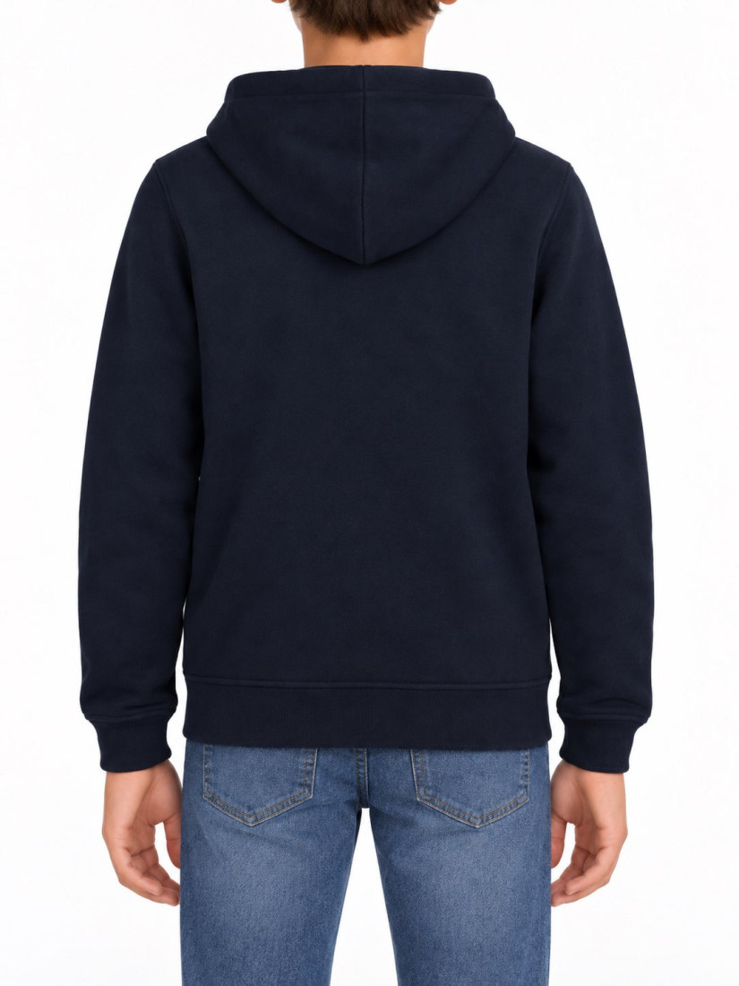 Detská mikina s kapucňou na zips 280 BC | BASICO