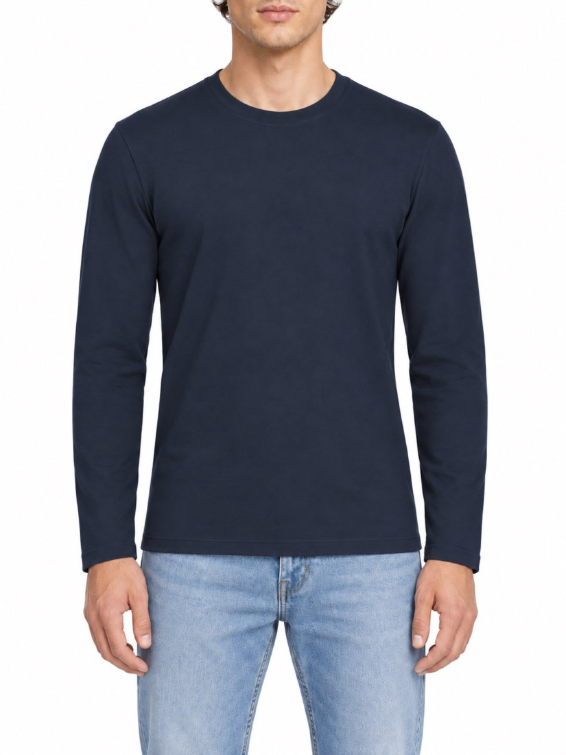 Pánske tričko s dlhým rukávom 185 BC | BASICO