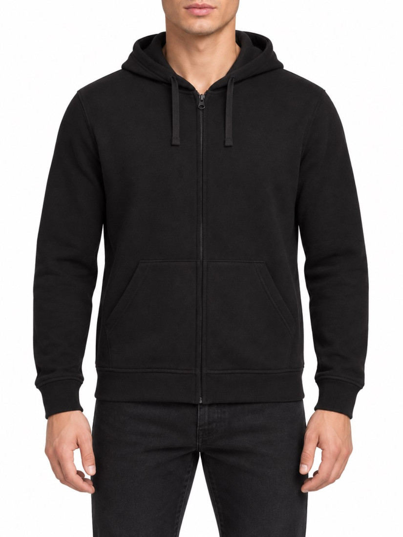Unisex mikina s kapucňou na zips 280 BC | BASICO