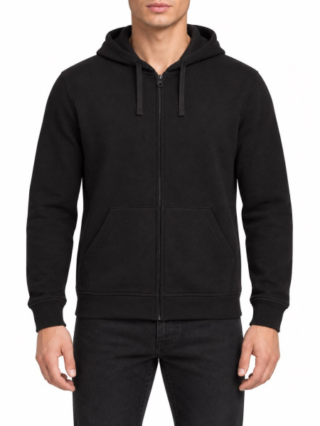 Unisex mikina s kapucňou na zips 280 BC | BASICO