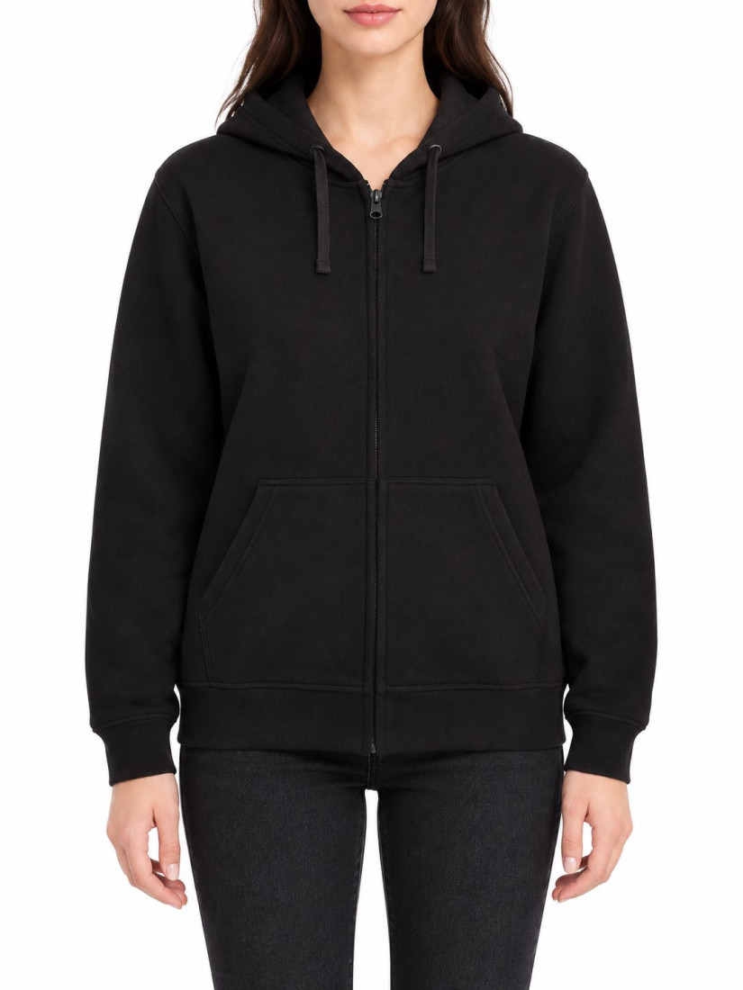 Unisex mikina s kapucňou na zips 280 BC | BASICO