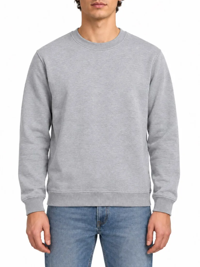 Unisex mikina bez kapucne B&C