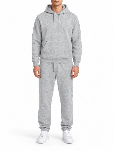 Unisex tepláková súprava s kapucňou 280 g | BASICO
